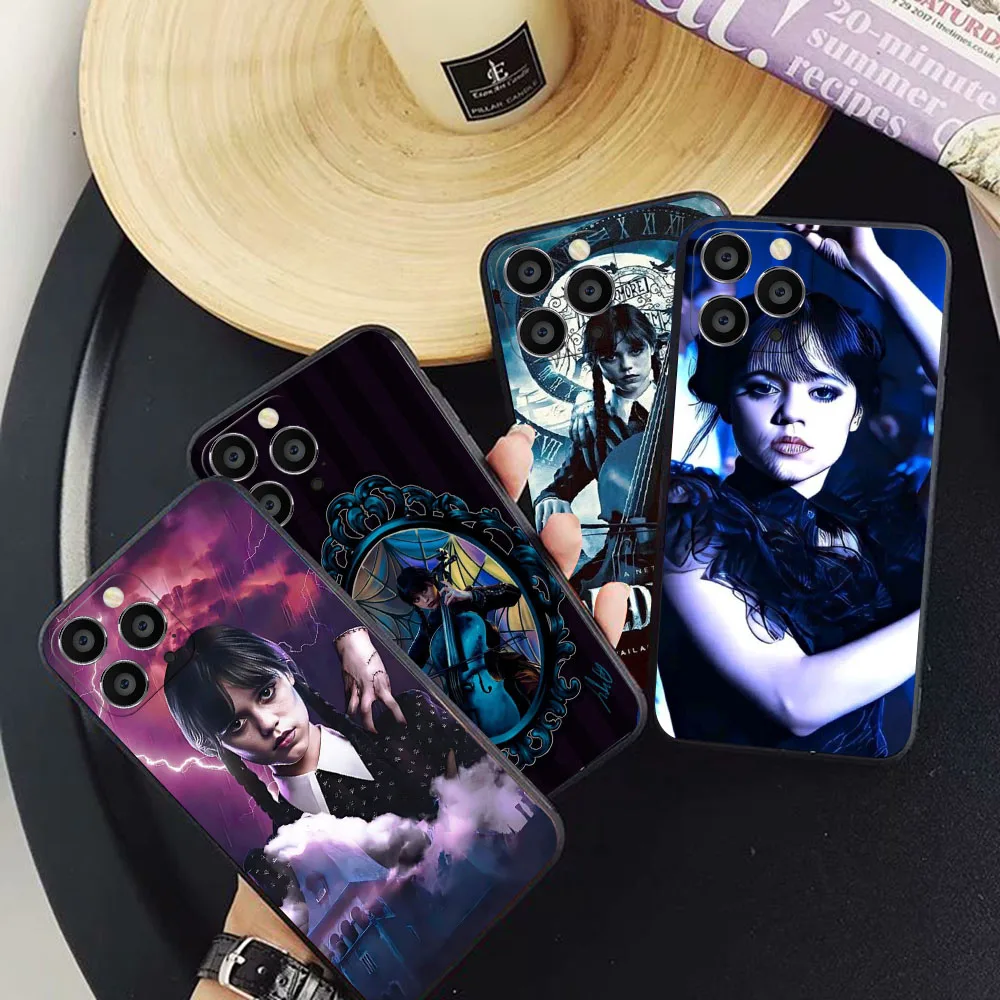 Матовый черный чехол для Tecno Spark POP 5 LTE 6 Air 7 8 GO 20 20C 30C Pro KD-39 W-ednesday Addams