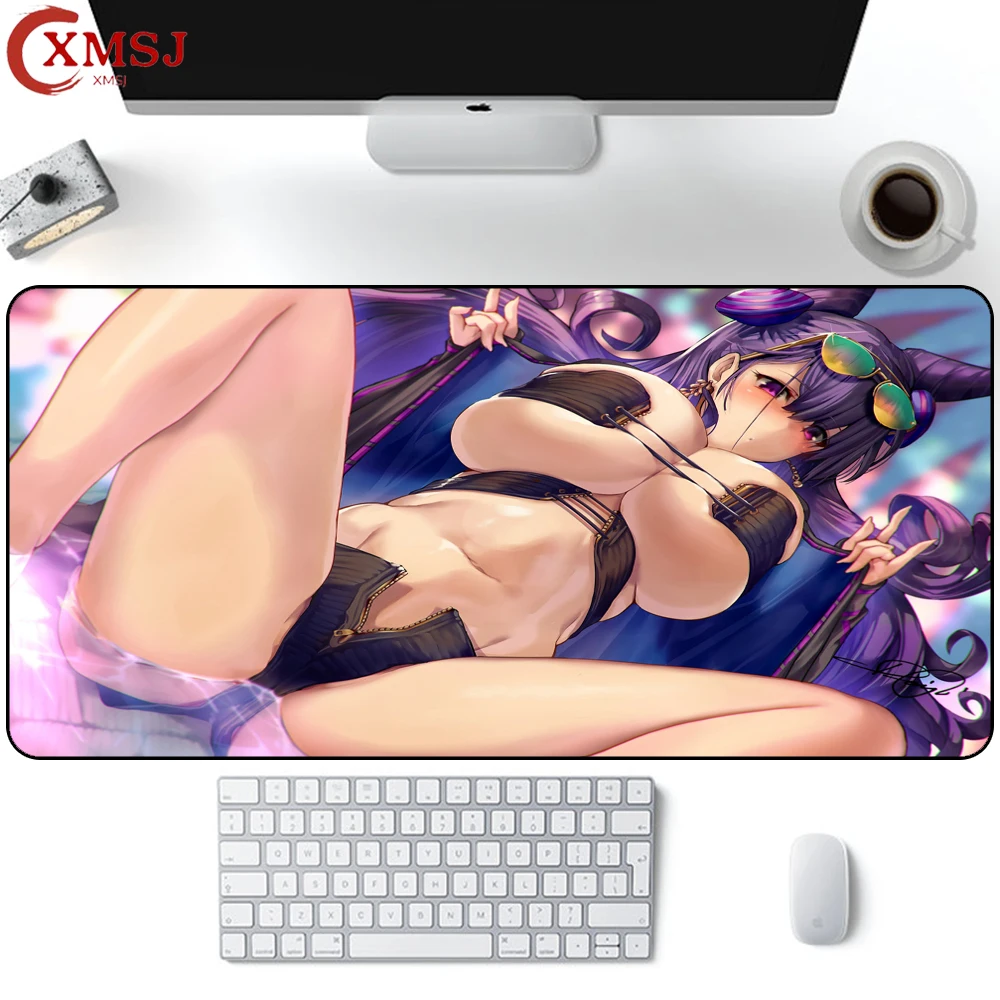 

XXL Sexy Mouse Pad Anime Mouse Pad Custom Washable Rubber Game Big Overlock Speed Mouse Pad Office Computer Desk Pad for Csgo