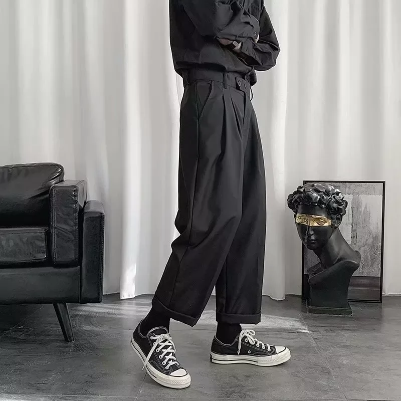 

Black Mens Harem Pants 2022 Harajuku New Women's Casual Pants Ankle-Length Trousers Streetwear Male Casual Jogger Sweatpants 2XL
