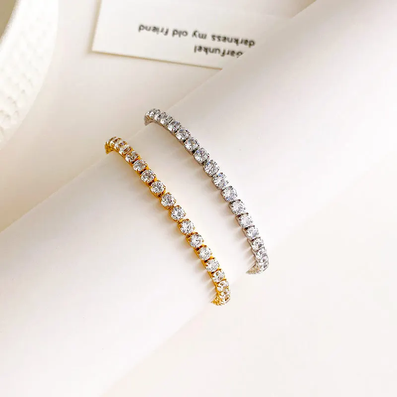 

Full zircon diamond bracelet temperament bracelet hand ornaments