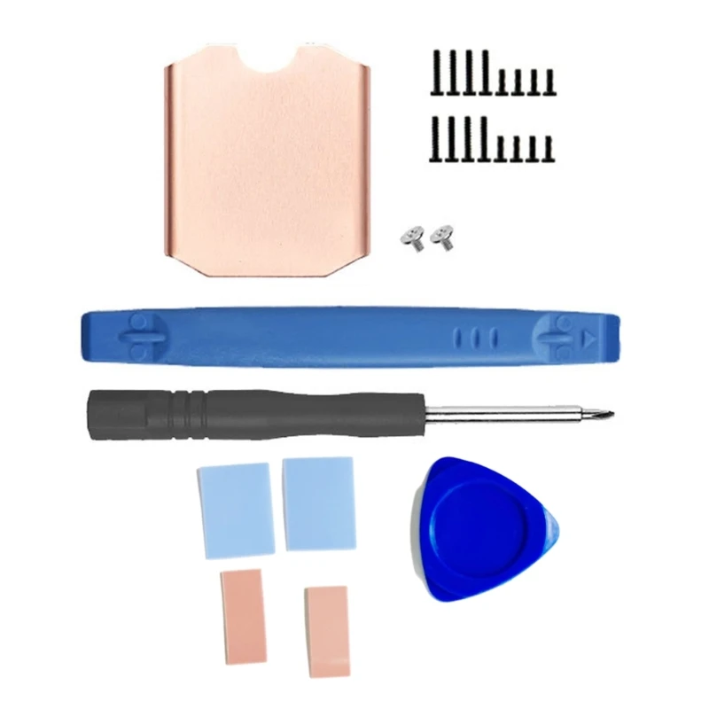 Радиатор NVMe M.2 для SSD 2230 в сборе. Простая установка. Прочный охлаждающий радиатор.