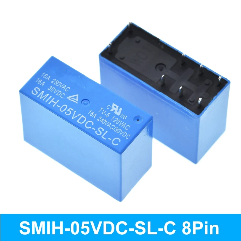 

SMIH-05V 12 В 24 В постоянного тока-SL-A-SL-C 6-контактное/8-контактное реле 250 В 16 А SMIH-05VDC-SL-A SMIH-12VDC-SL-A SMIH-24VDC-SL-A SMIH-05VDC-SL-C