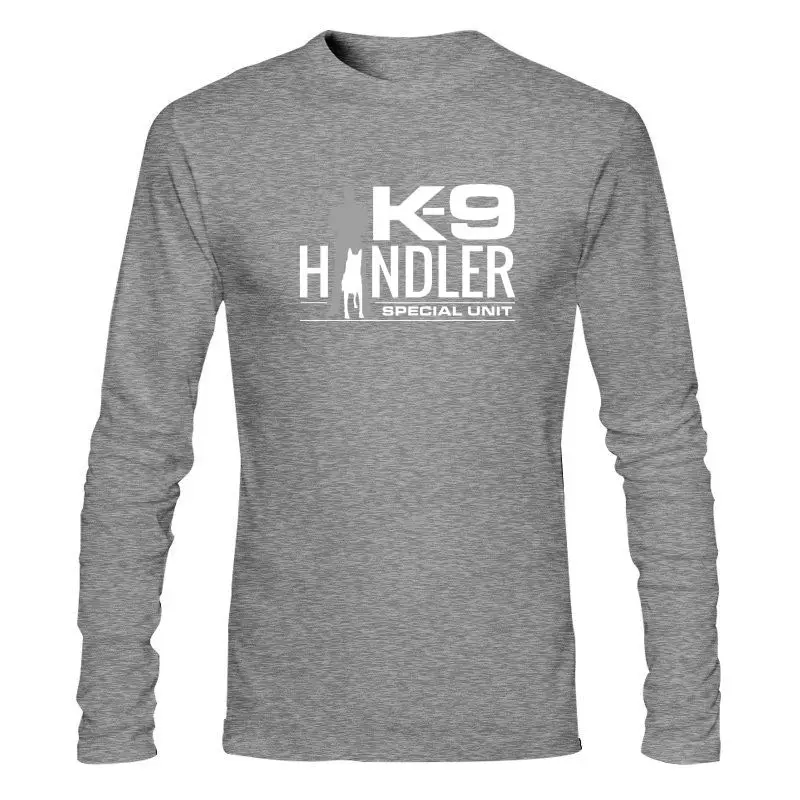 

Man Clothing New Men T-Shirt K 9 Handler K9 Unit Malinois Tshirt Women T Shirt