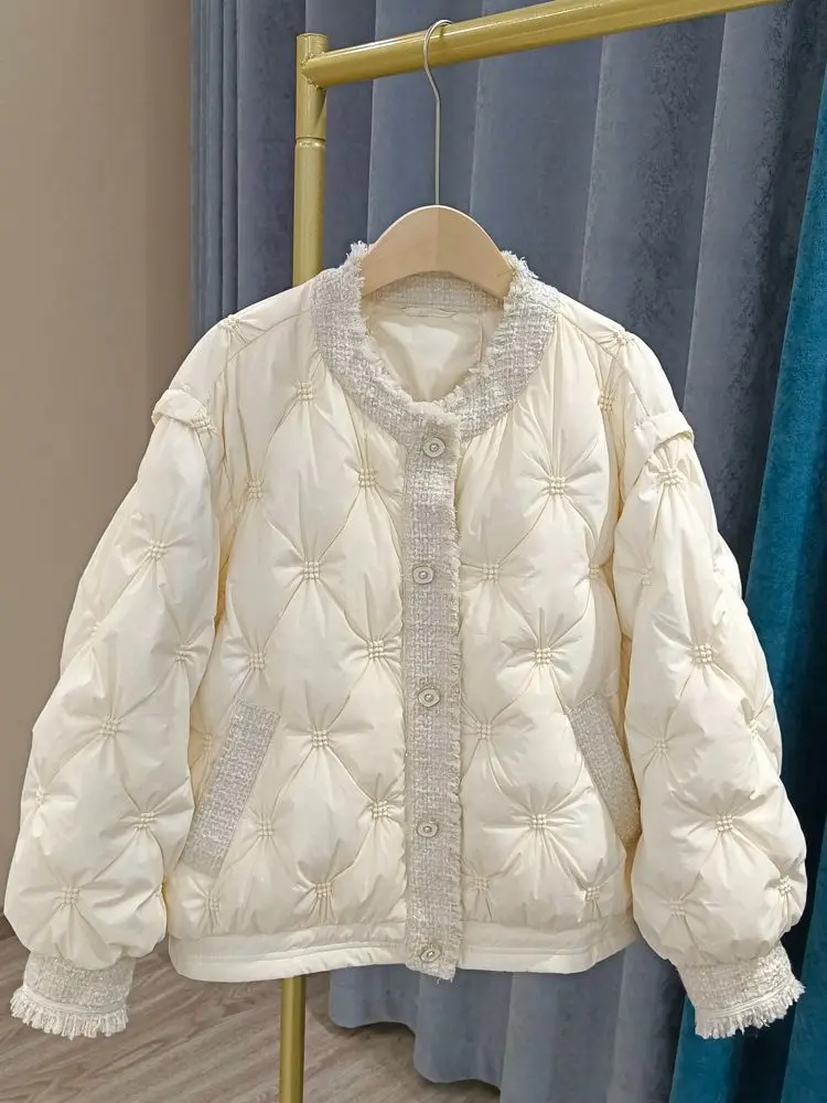 Women Down Jacket New Casual Style White Duck Down Jackets Autumn Winter Coats And Parkas Female Outwear