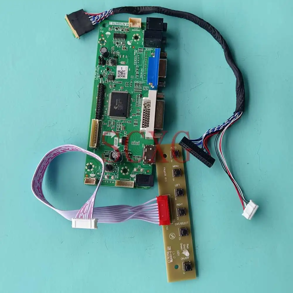 

Display LCD Controller Board DIY Kit Fit HT140WXB-100 HDMI-Compatible DVI VGA 1366*768 Notebook Panel LVDS 40 Pin 14" 60Hz