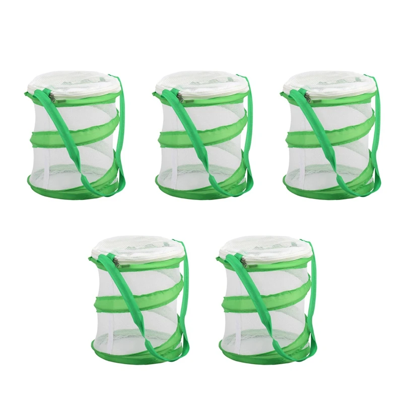 

NEW-5X Small Praying Mantis Stick Insect Butterfly -Up Cage Housing Enclosure