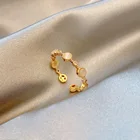 Женское кольцо с камнем кошачий глаз