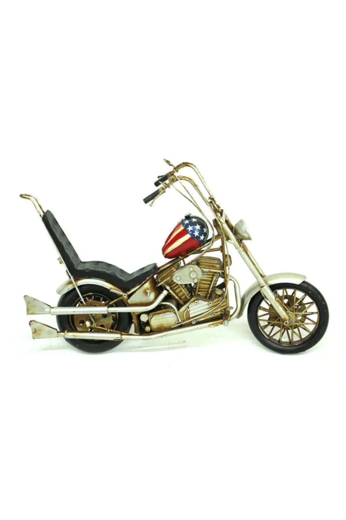 

Decorative Metal Motorcycle Model Trinket C0247 Ornament Bibelot