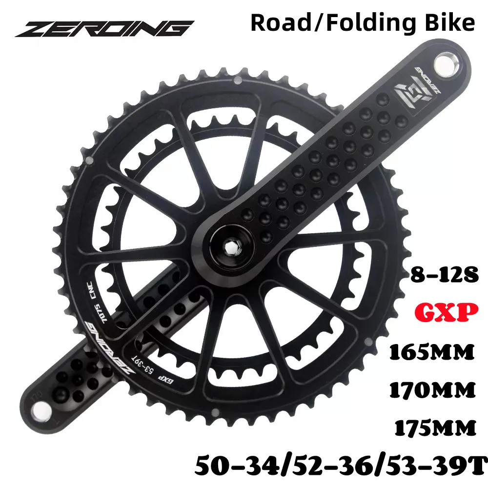 

Звездообразная Звездочка ZEROING 50-165-170-39T для шоссейного велосипеда