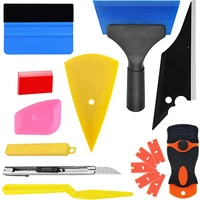 car window film vinyl wrap car tool kit ppf rubber scraper magnet squeegee decals cutter knife window tinting auto accessories