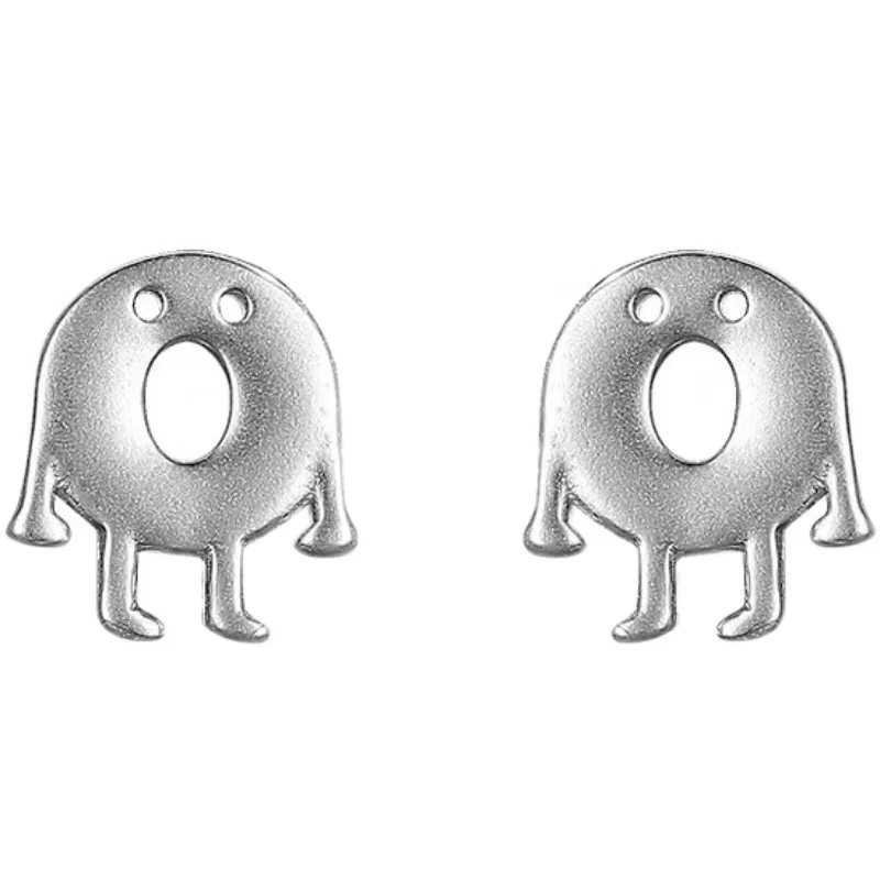 Модные милые геометрические серьги-гвоздики с покрытием для женщин и девочек