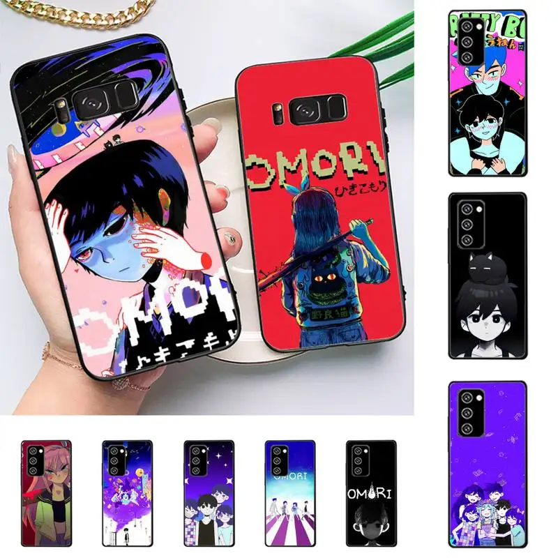

Flame Hot Omori Rpg Game Phone Case for Samsung Note 5 7 8 9 10 20 pro plus lite ultra A21 12 72