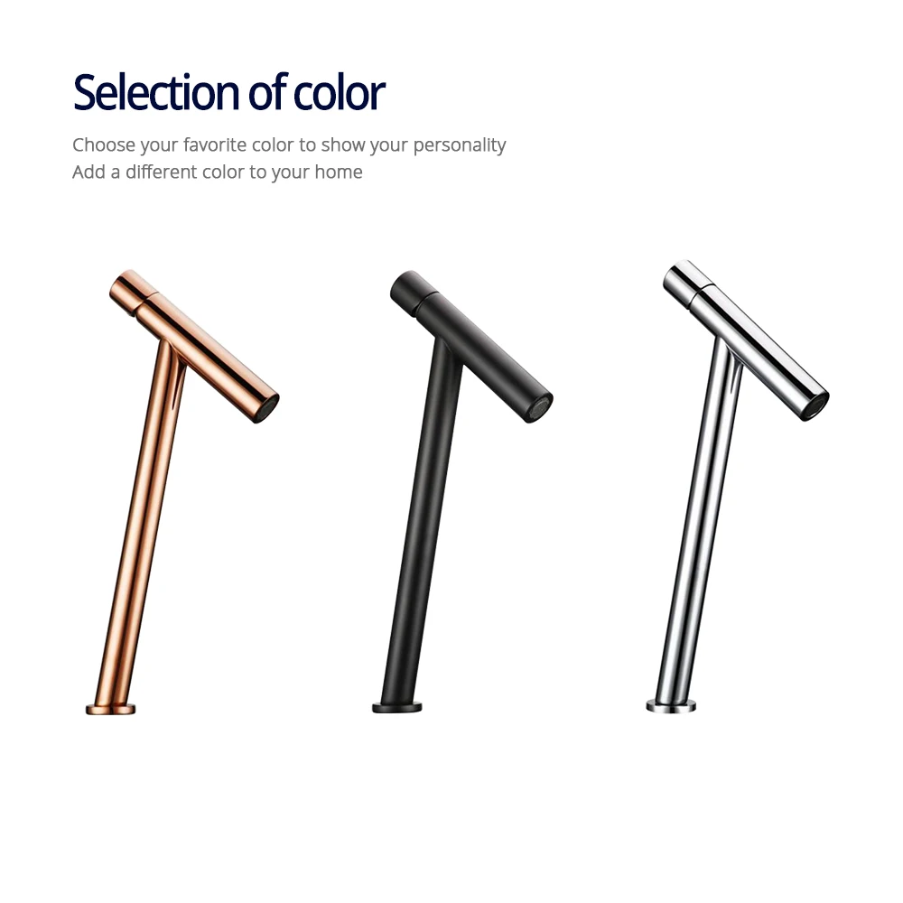 Матовый Золотой смеситель для раковины кран горячей и холодной воды с одной