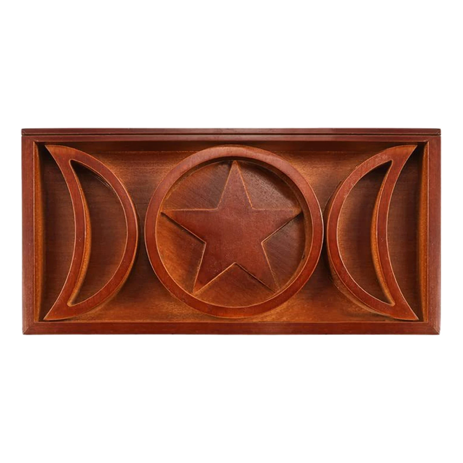 

Tarot Card Stand Moon Star Tarot Crystal Shelf Crystal Stand To Display Your Daily Affirmation Cards Witchy Room Decor