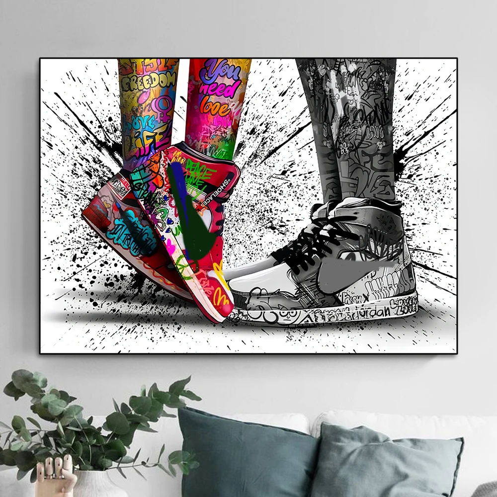 

Скандинавская скульптура, искусство, Картина на холсте Давида, плакат и настенные картины, современное домашнее украшение для гостиной, спа...