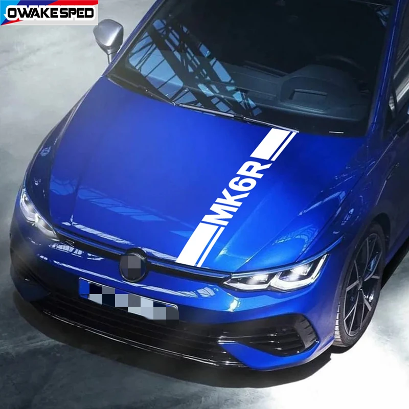 Спортивные полосы автомобильный капот наклейка Автомобильная крышка двигателя