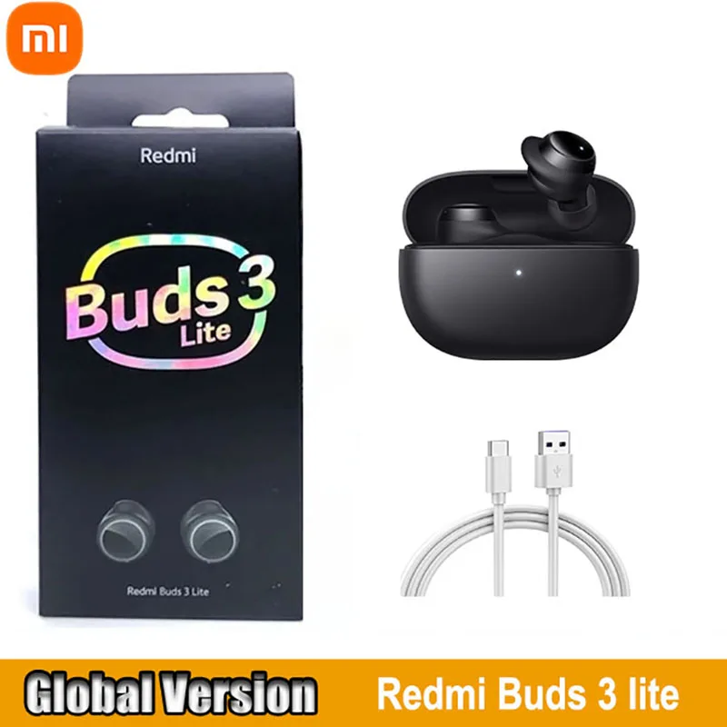 

Xiaomi Redmi Buds 3 Lite TWS Bluetooth 5.2 Earphone Headset Mi Ture Wireless Earbuds 3 Youth Edition Headphones Touch Control