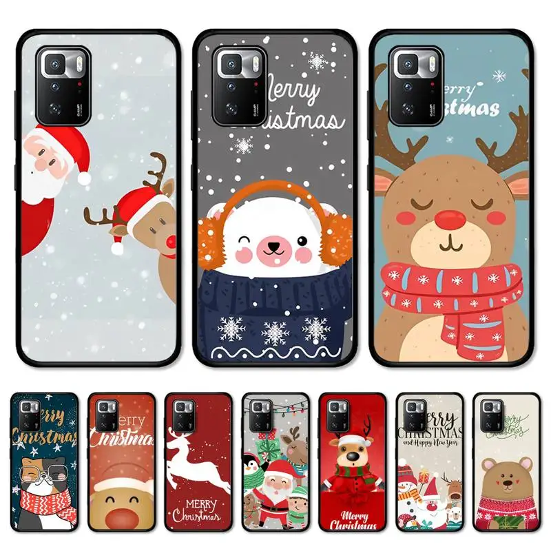 

Merry Christmas Phone Case for Redmi Note 8 7 9 4 6 pro max T X 5A 3 10 lite pro