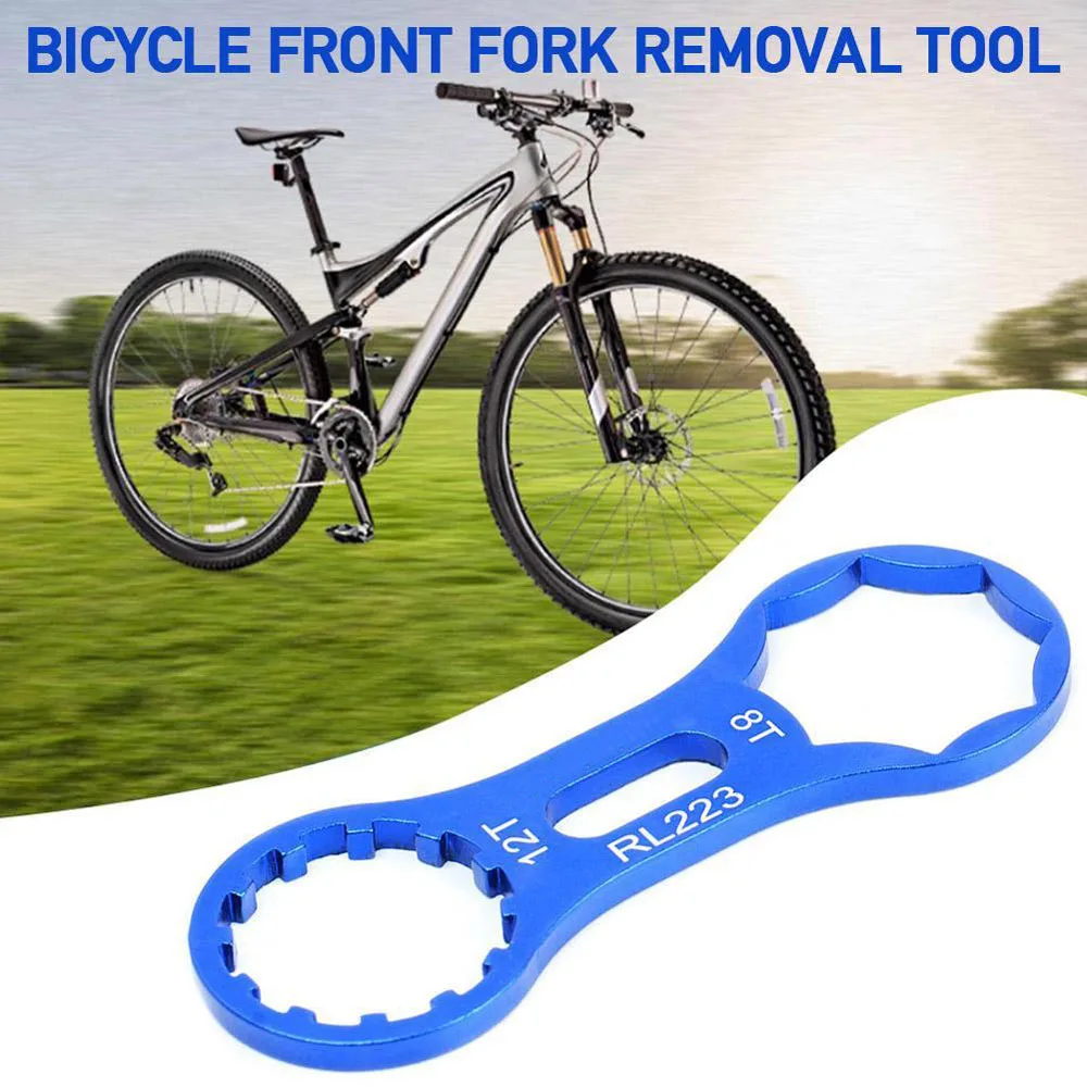 

Aluminum Bicycle Front Fork Repair Tool For SR Suntour XCR/XCT/XCM/RST MTB Bike Front Fork Cap Wrench Disassembly Tools