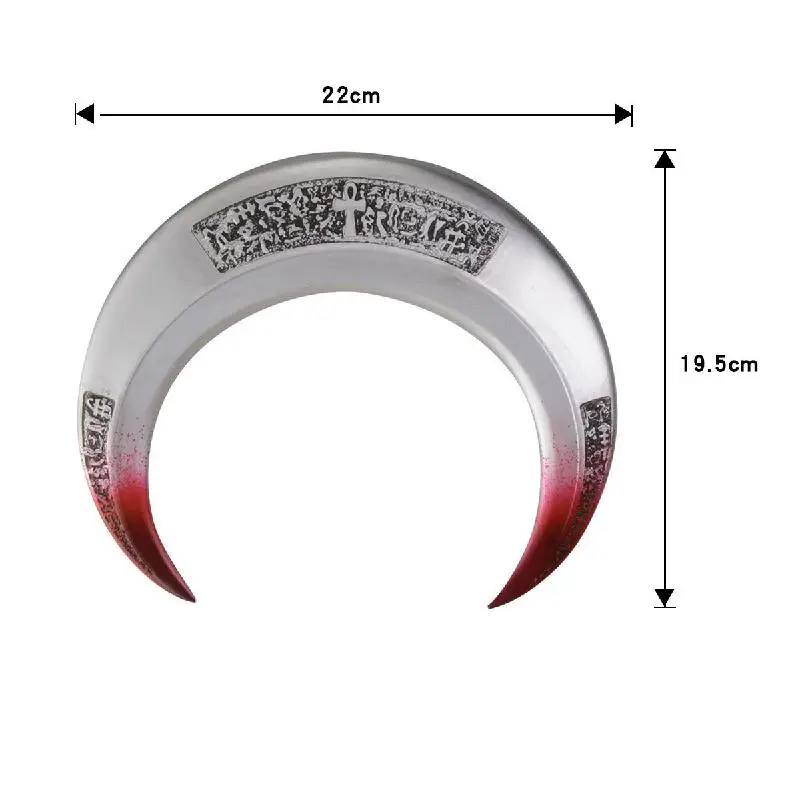2022 Moon Knight Props PU Leather Shape Knife Role Play Halloween Cosplay Action Figures Movie Periphery Toy |