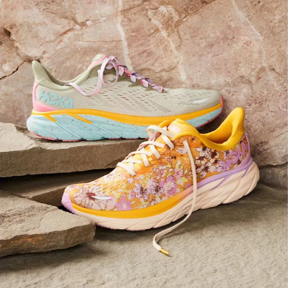 HOKA Clifton 8 Men Shock Absorption Breathable Trail Running Shoes Sneakers Outdoor Marathon Light Casual Tennis Shoes for Women