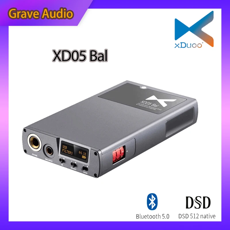 XDUOO XD05 Bal HIFI Bluetooth 5 1 Портативный декодирующий усилитель для - Цена: 31687.44