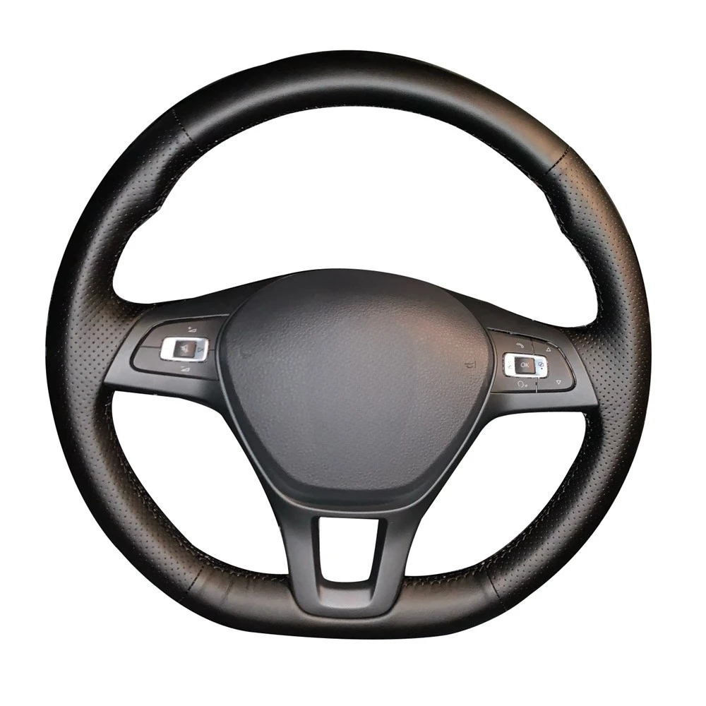 

Кожаная оплетка из натуральной воловьей кожи для Volkswagen VW Golf 7 Mk7 Nieuwe Polo jetta Passat B8