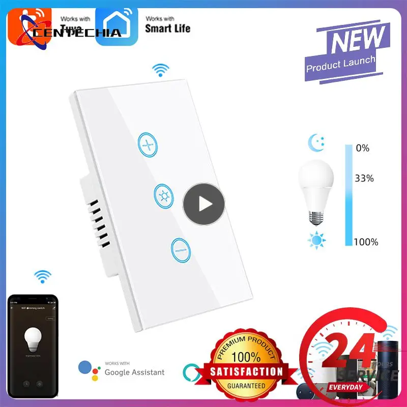 

1/2/3PCS Homekit WiFi Smart Switch Touch key Siri Control Timing Schedule 1/2/3/4 Gang No Neutral and Neutral Needed Dual
