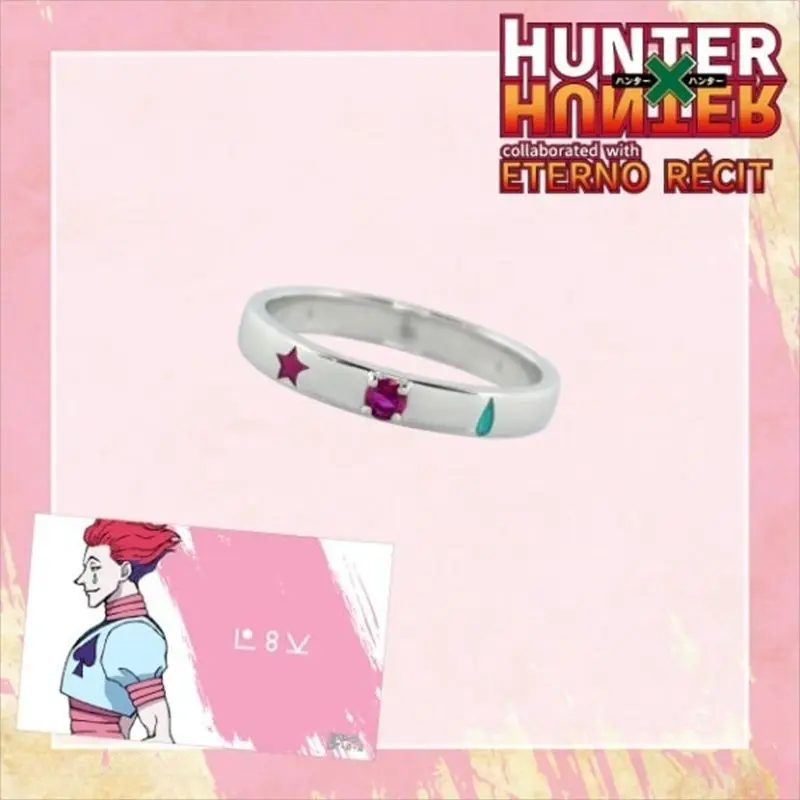 HUNTER×HUNTER Аксессуары для аниме Kaito Hisoka Morow Изображение персонажа Kawaii Кольцо Человек
