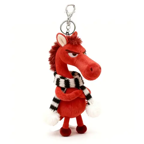 Плюшевый брелок Lucky Black Horse