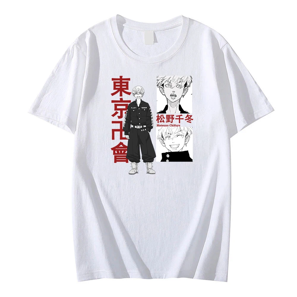 

Tokyo Revengers Print Tshirts Men Hip Hop Oversize Tee Tops Summer 2022 Loose Short Sleeve Clothes Cotton Casual Men's T-Shirts