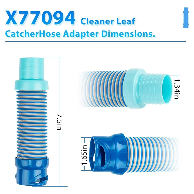 5-пакетный адаптер всасывающего шланга для бассейна Zodiac MX6 MX8 пылесоса