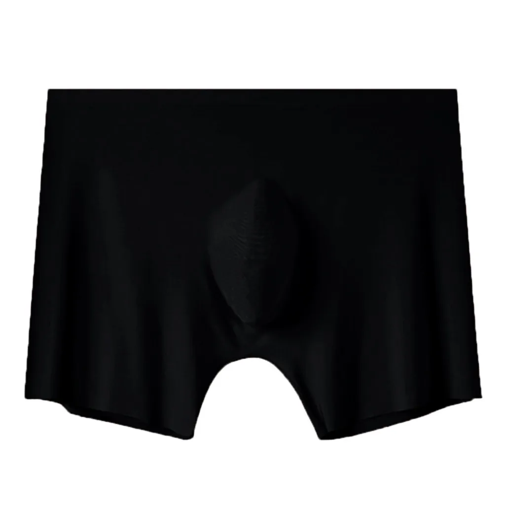 Underwear Comfortable Boxer Briefs Silk Integrated Underpants
