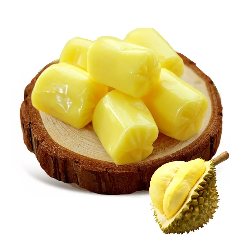 

Thai style style durian candy 80g/bag extra strong durian soft candy