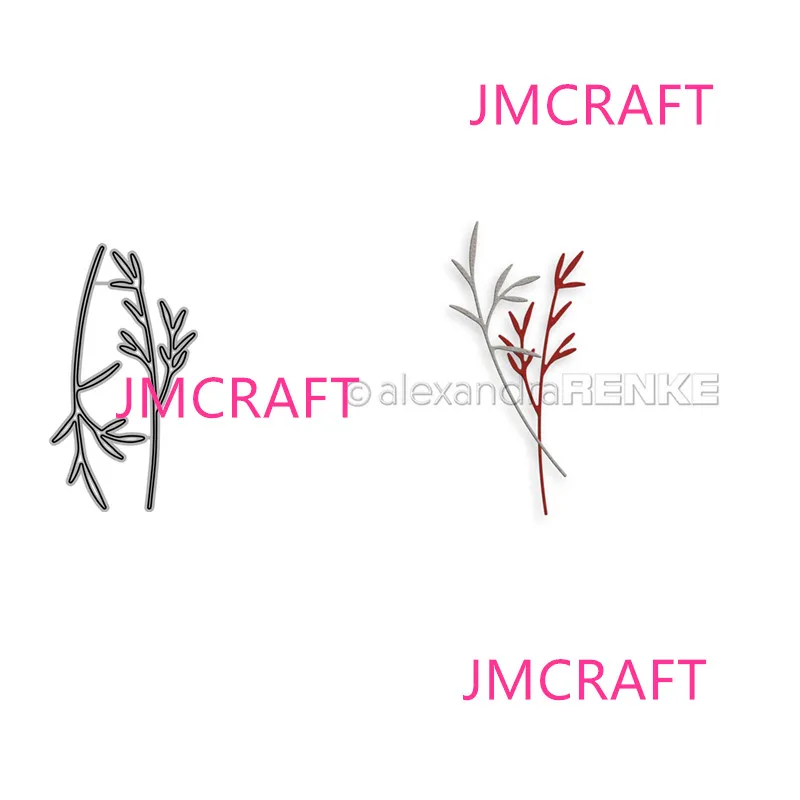 

JMCRAFT 2022 New Pretty Flowers And Grass #15 Metal Cutting Dies DIY Scrapbook Handmade Paper Craft Metal Steel Template Dies