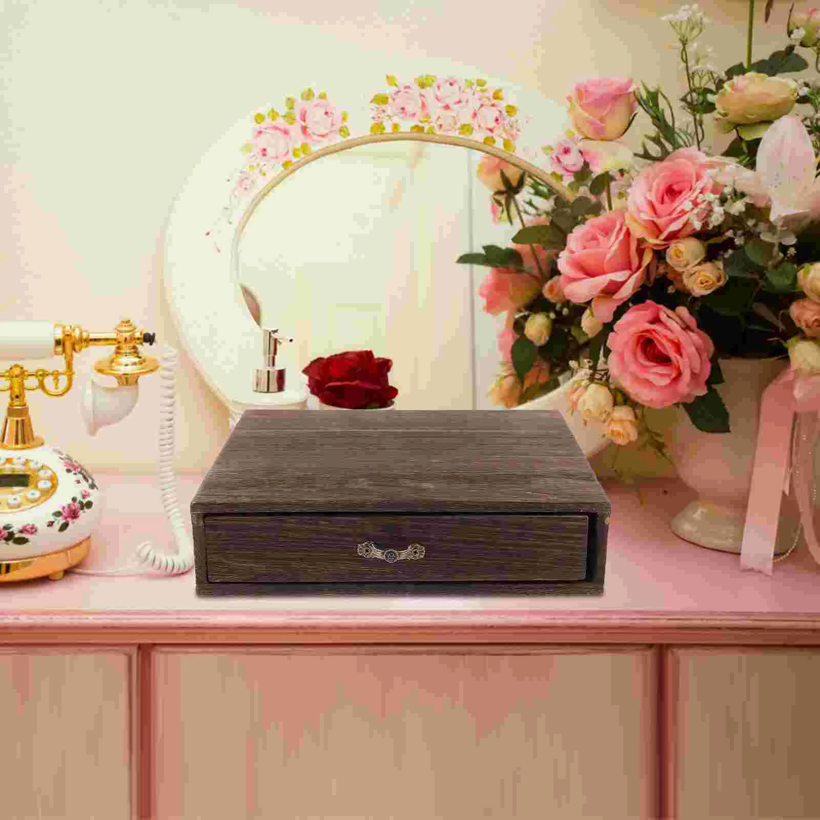 Маленькие ящики для стола подставка ноутбука офисный деревянный стол настольный