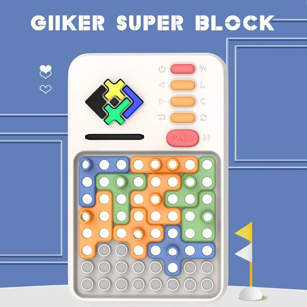 

Игра Giiker из суперблоков 1000 +, выровненные испытания, игра для логических упражнений, развивающая умная головоломка для детей, рождественски...