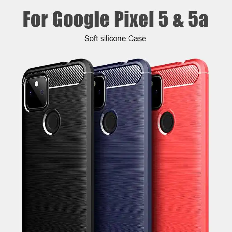 

Mokoemi Shockproof Soft Case For Google Pixel 5a 5 Phone Case Cover