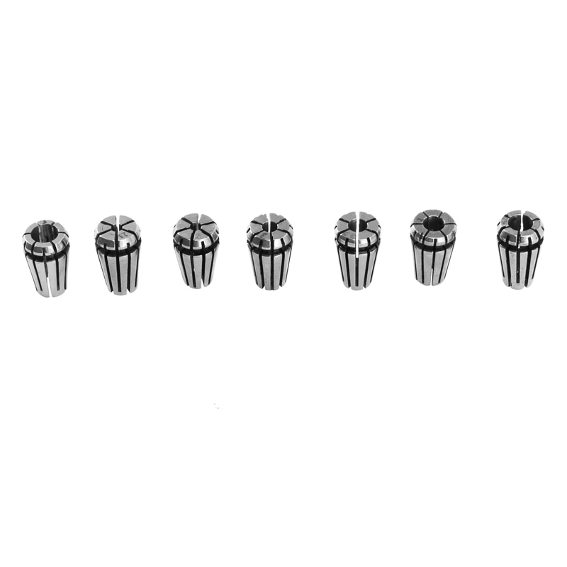 

2X C10 Er8a 100L Collet Chuck Holder + 14Pcs Precision Er8 Spring Collet Set