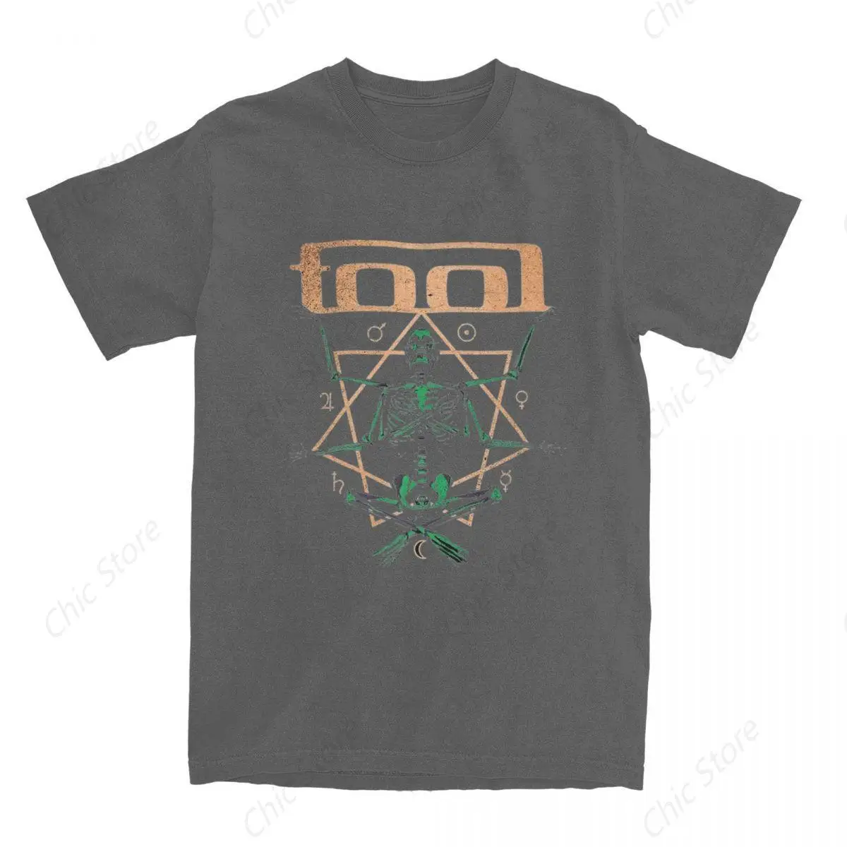 Модная 10000 футболка Enima Tool Rock Music хлопковая Футболка 2024 с круглым вырезом и