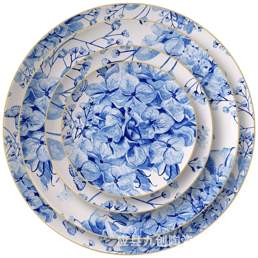 Набор для ужина из Китая Geschirr umwelt liches поккорчен zubehör Bone