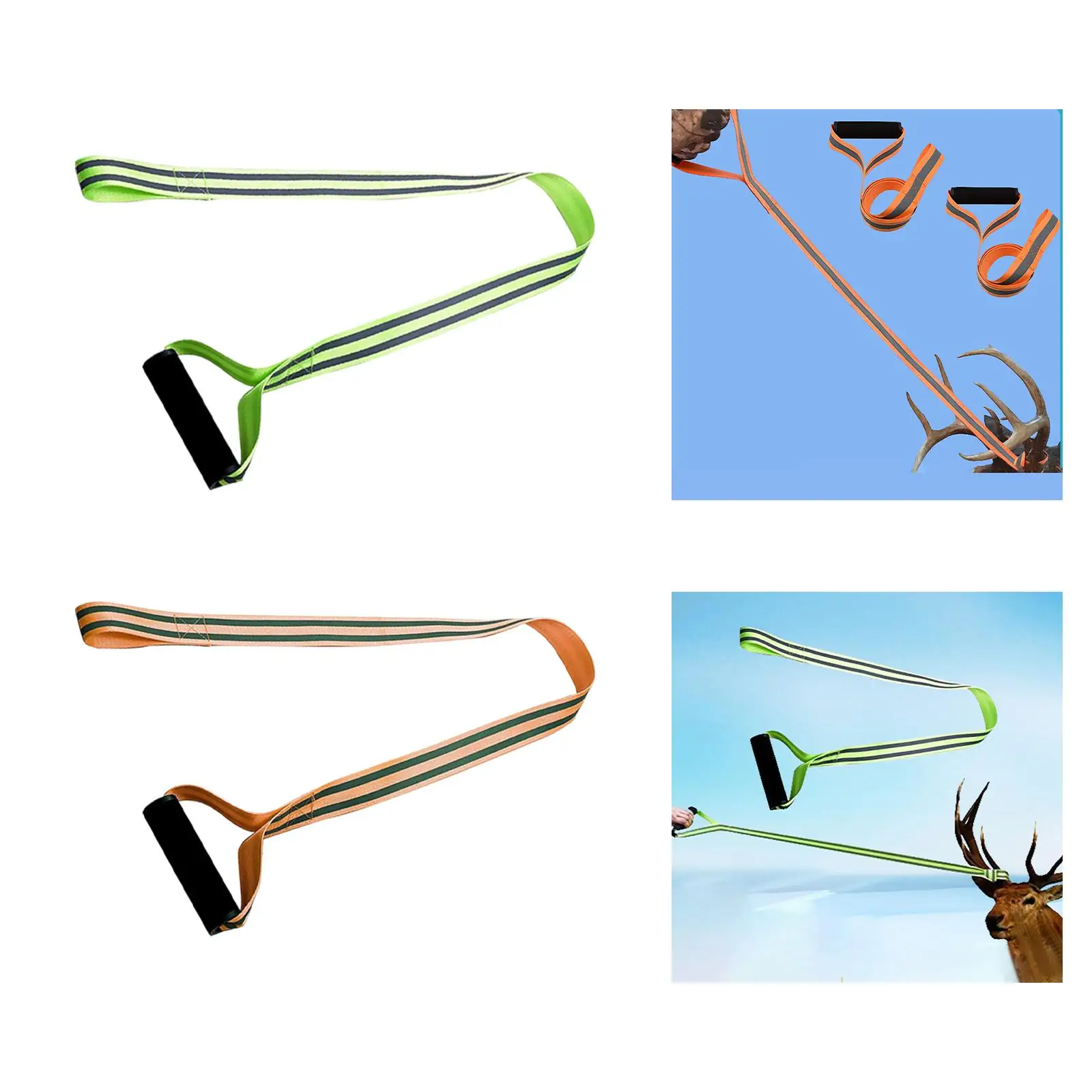 Ремень для перетаскивания оленя регулируемые аксессуары удобного захвата