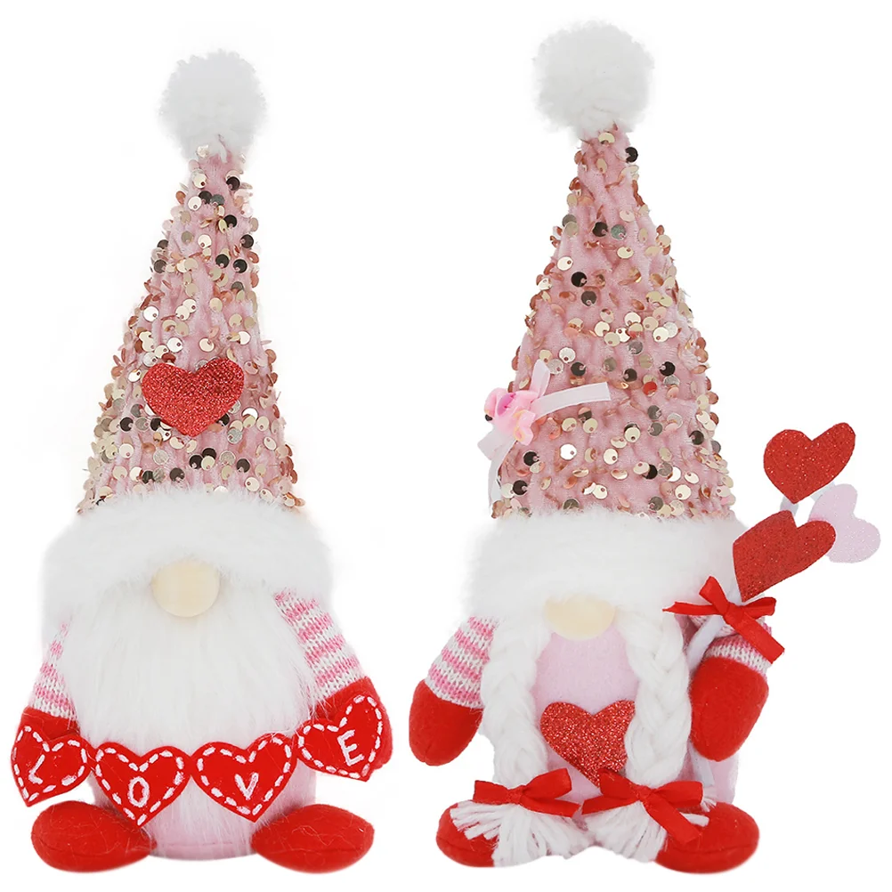 

Gnome Gnomes Dayvalentines Valentine Plush Swedish S Scandinavian Figurines Dwarf Pinkelf Ornaments Decorationsgifts Table