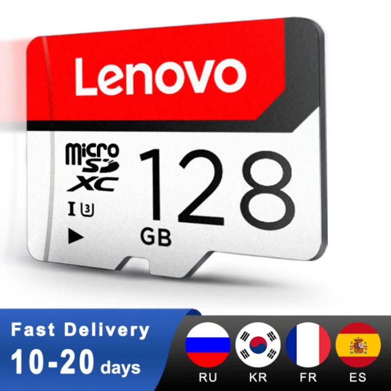 

Original Lenovo Memory Card 512GB Flash Mini Micro SD Card 32GB 64GB 256GB Class 10 High Speed Micro TF Card MicroSD Videos Card