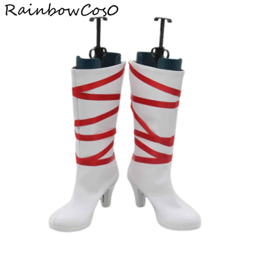 Kusakabe Maron Kaitou Jeanne Kamikaze Phanto Обувь для косплея Сапоги Игра Аниме Хэллоуин Рождество