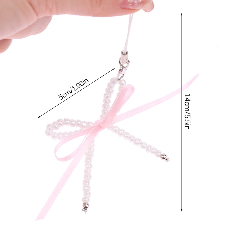 1 шт. акриловые бусины в виде банта для телефона