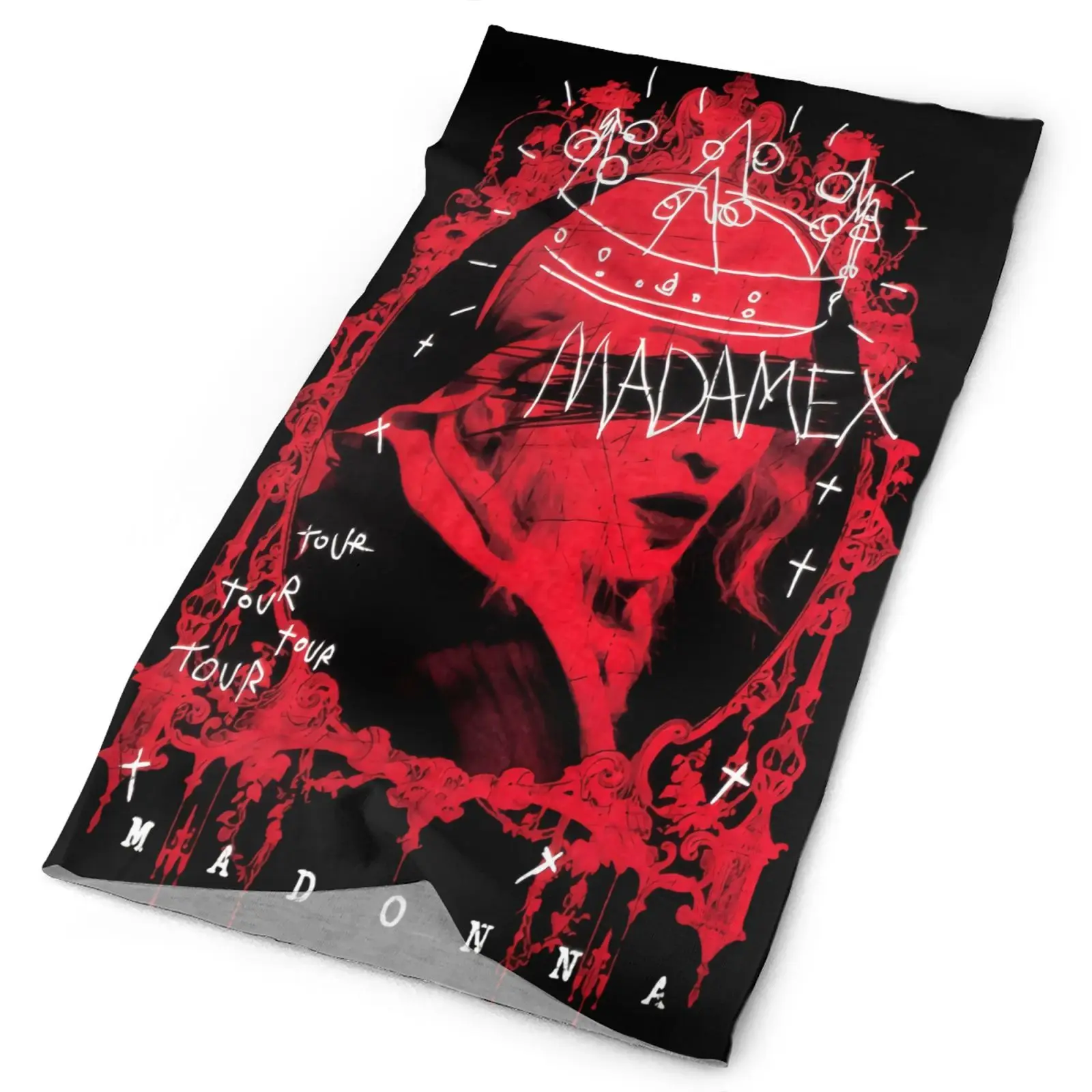 

Мужская бандана мадам X Tour, Мадонна, певица, 1825, мужская маска для лица, шарф-скимпа, искусственный Тактический шлем