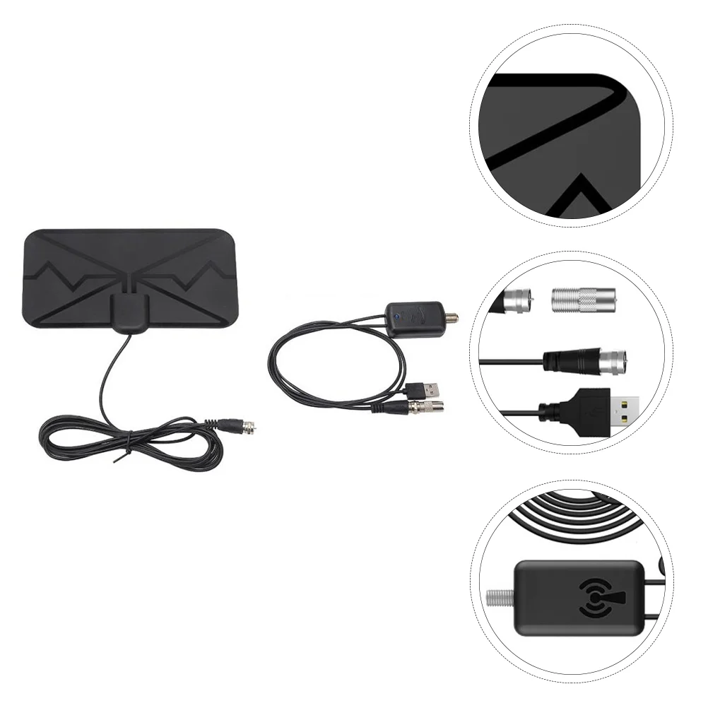 

1Pc Sensitive Durable Professional Aerial with Amplifier High-definition Antenna