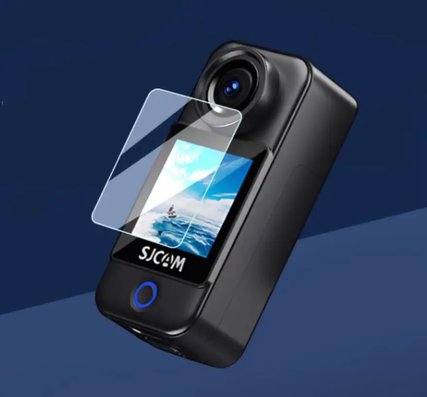 2 шт. прозрачная мягкая пленка для объектива защитная крышка ЖК-дисплея защита SJCAM