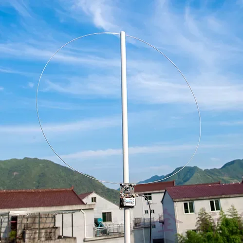 

Магнитная Петля антенны HA SDR короткая волна низкий уровень шума Регулируемый усиление радиопетля антенна